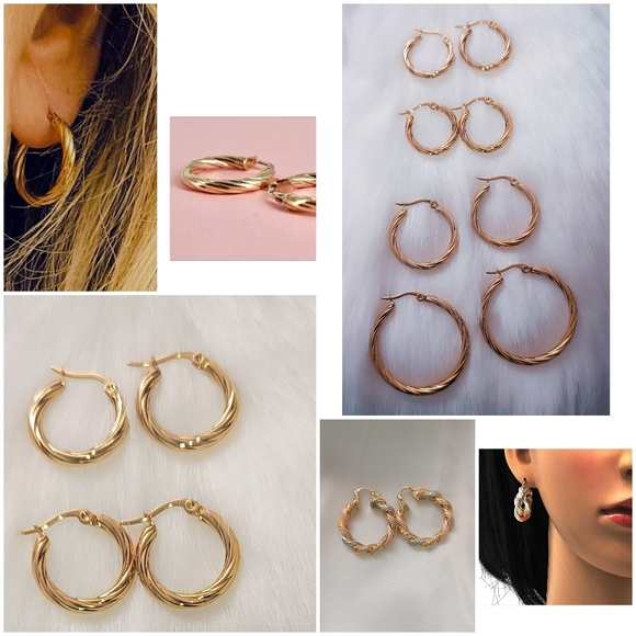 Classic Gold plated Earing - Picture 2 of 9